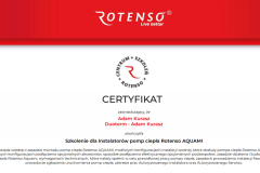 rotenso-certyfikat
