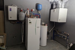 wykonanie kotłowni na pompie ciepła Mitsubishi zubadan