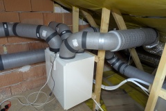 rekuperator vallox na poddaszu, heatpex aduro