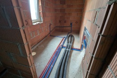 Instalacja rekuperacji, wodkan i rozdzielacz żory